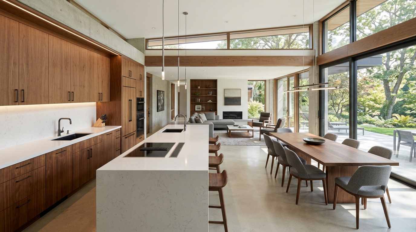 Cocina de concepto abierto