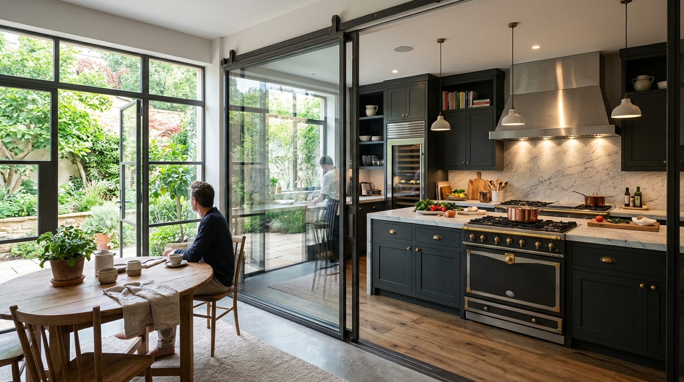 Cocina independiente y contenida