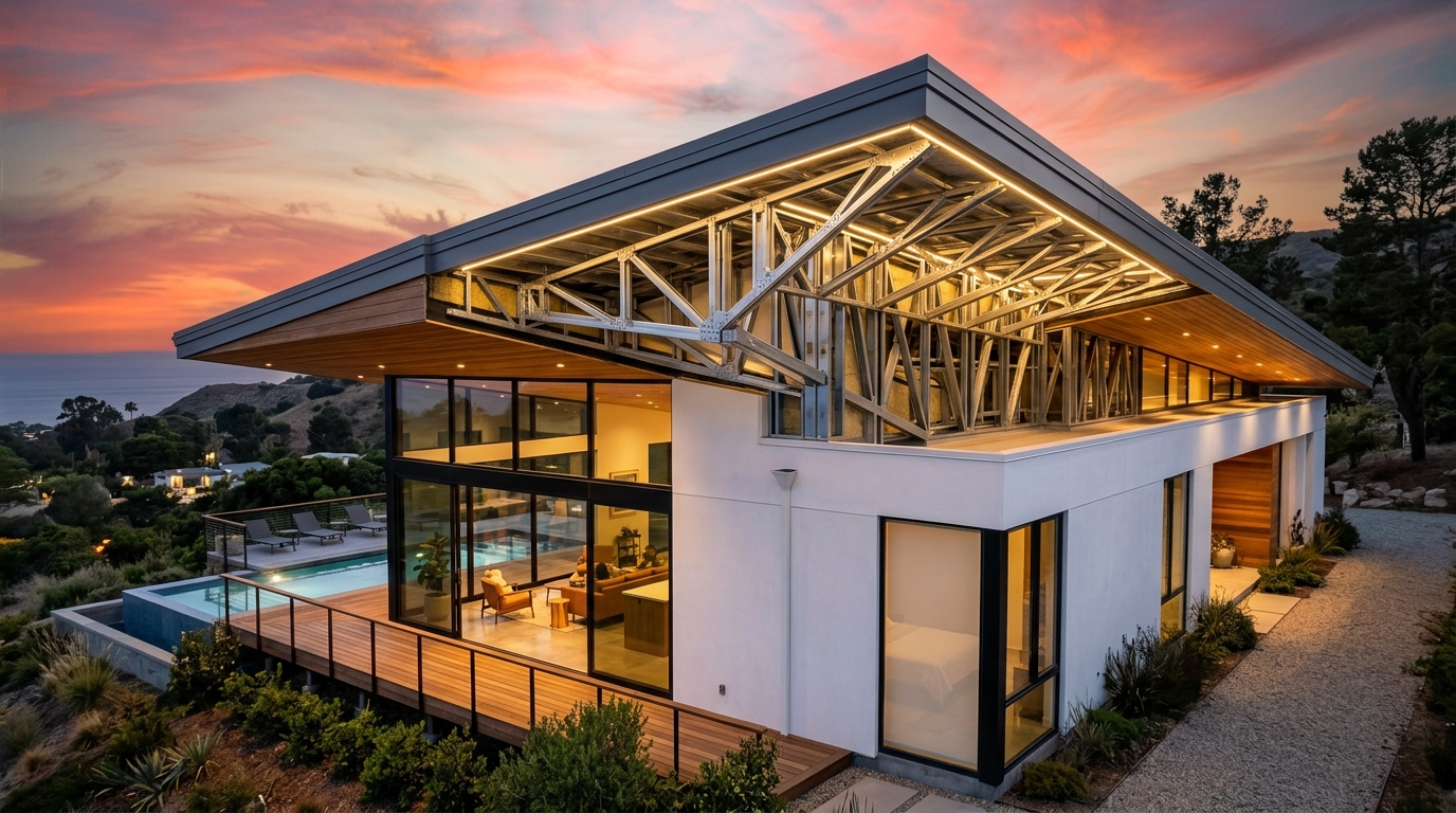 Estructura liviana en Steel Frame